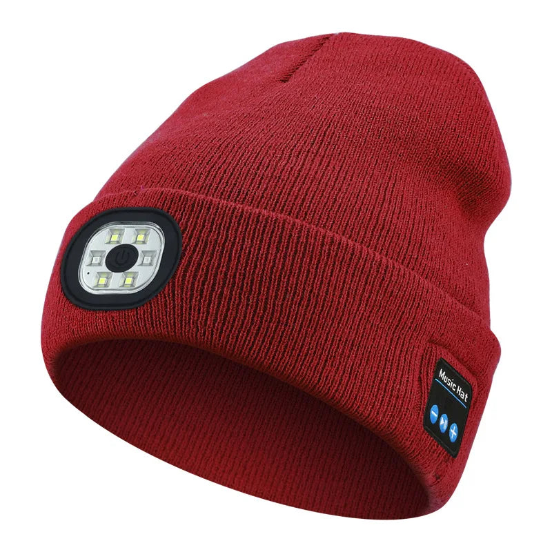 Bluetooth LED Beanie