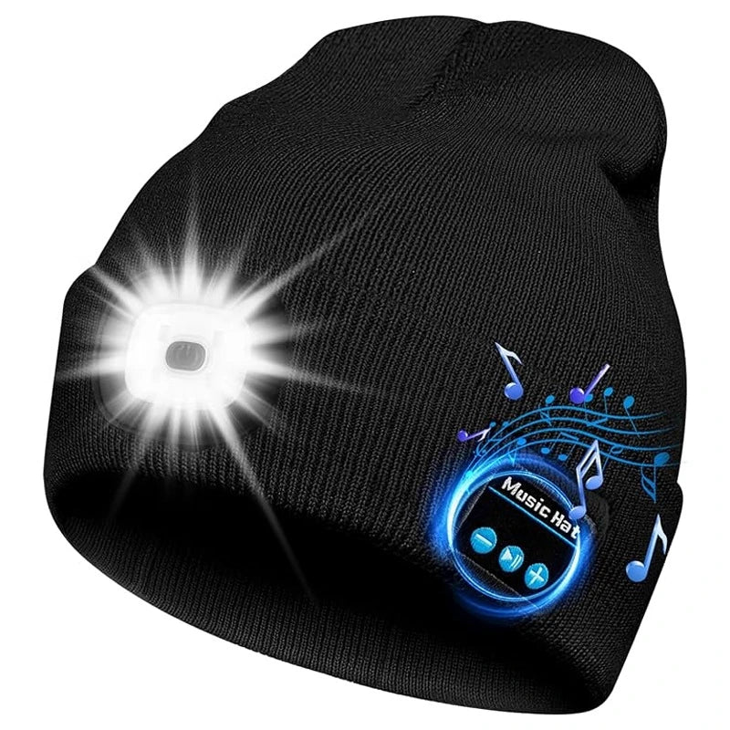 Bluetooth LED Beanie