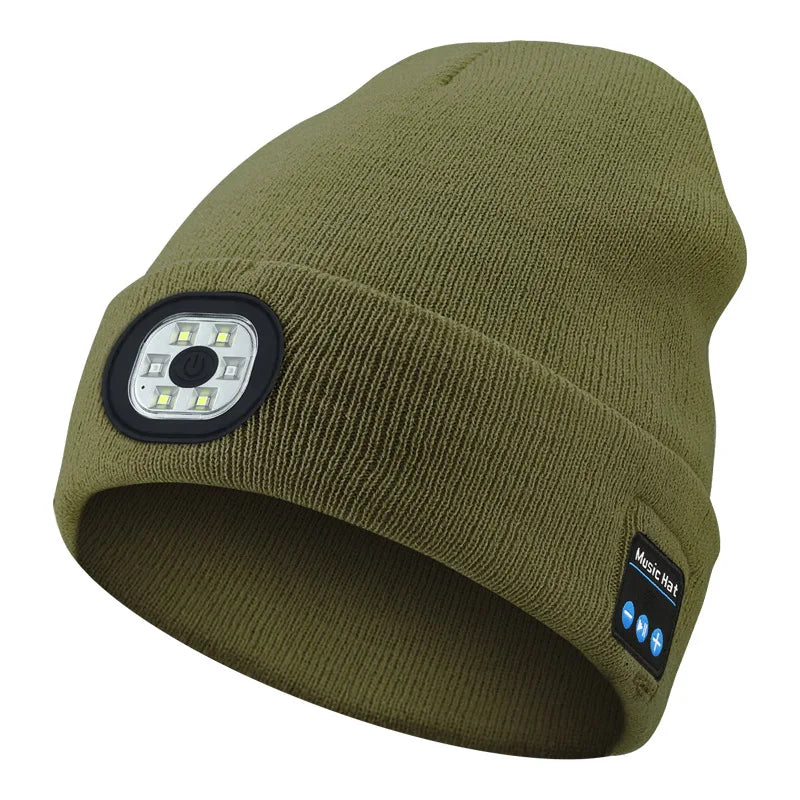 Bluetooth LED Beanie