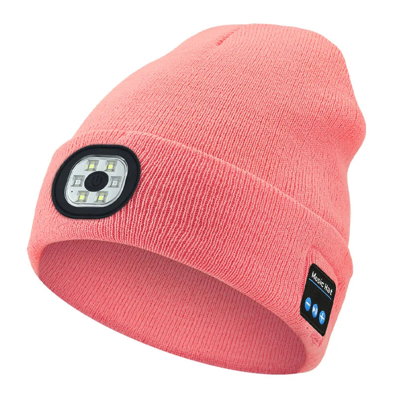 Bluetooth LED Beanie
